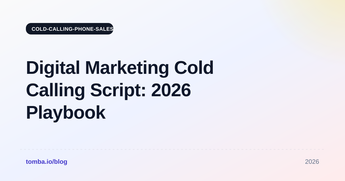 Cold Calling Scripts That Actually Convert in 2026